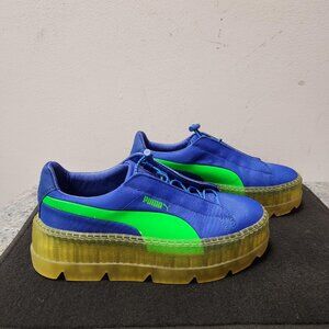 Puma Fenty by Rihanna Creeper Blue and Green Size 8.5